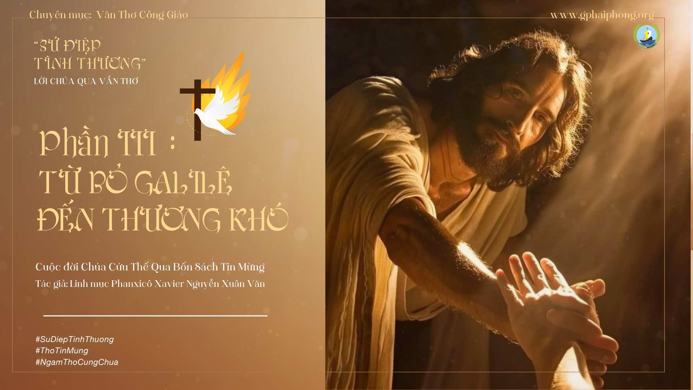 Bài 81 : Ngâm thơ "Ánh sáng thế gian"_Trích Sứ điệp Tình thương-Lm Fx Nguyễn Xuân Văn